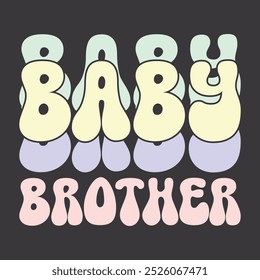 Baby brother T shirt Design 