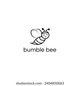 baby bumble bee , honey bee , bee art vector design