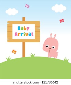 baby bunny arrival