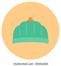 Baby cap icon in trendy flat style isolated on grey background. Baby symbol for your design, logo, UI. Vector illustration, EPS10.