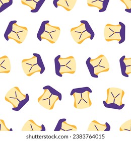 Baby car seat seamless pattern. Suitable for backgrounds, wallpapers, fabrics, textiles, wrapping papers, printed materials, and many more. Editable vector.