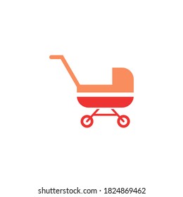 baby car vector icon design template