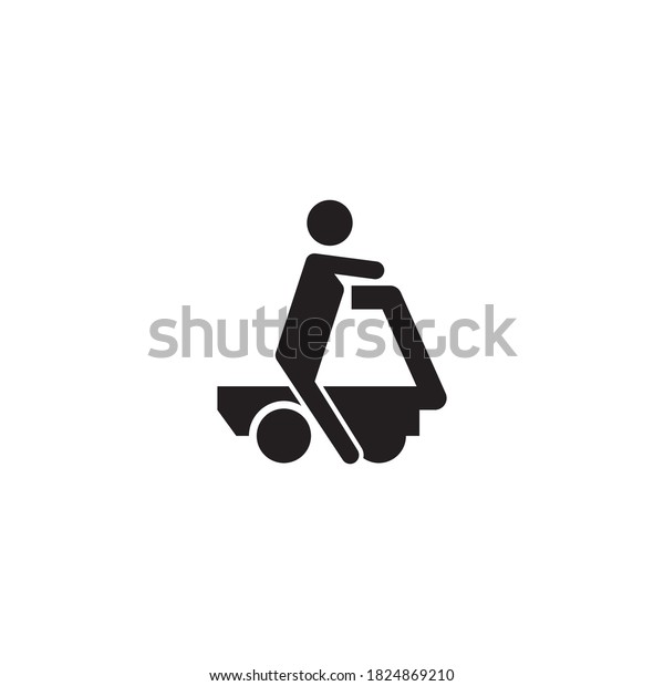 baby car vector icon\
design template