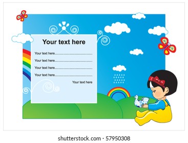 baby card