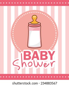 baby card  , vector illustration