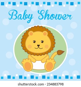 baby card  , vector illustration