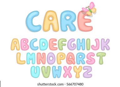 Baby care alphabets