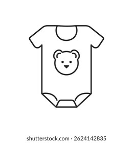 Baby care editable stroke outline icon