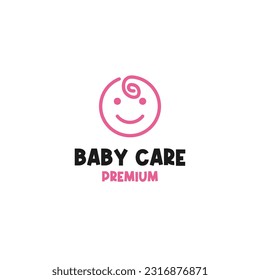 Baby Care Logo Design Concept Vector Illustration Symbol Icon