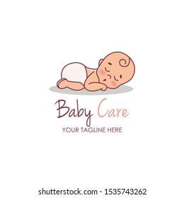 Baby Care Logo Vector. 5k