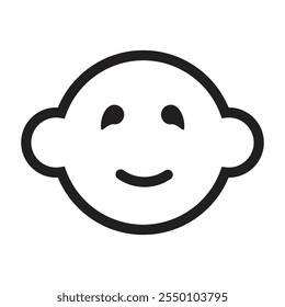 Baby care logo vector icon template