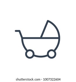 Baby Carriage Icon