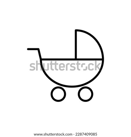 Baby carriage icon мусещк ышпт
