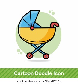 Baby carriages doodle