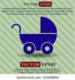 Baby Cart high quality icon