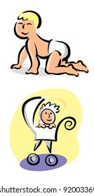 baby cartoon