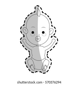 baby cartoon icon