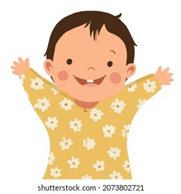 Baby Cartoon Vector, good for illustration, print on fabric, wallpaper and more