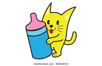 Baby Cat Logo
