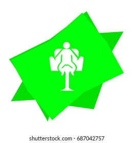baby chair, icon