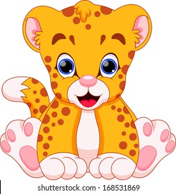 Baby cheetahs are cute and adorable 