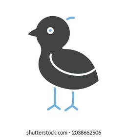 Baby Chick icon vector image. Can also be used for Carnival. Suitable for mobile apps, web apps and print media.