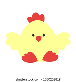 Baby chick vector