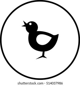 baby chicken symbol