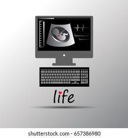 baby, child, doctor, health, illustration, medical, medicine