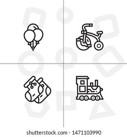 Baby, childhood,motherhood set icon EPS 10 vector format. Professional pixel perfect black and white icons optimized for both large and small resolutions. Transparent background.