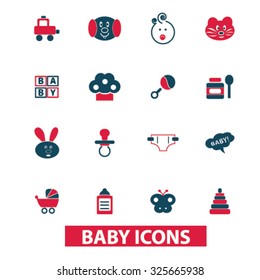 baby, children icons