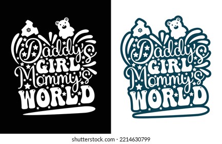 Baby or Children T shirt or sticker design