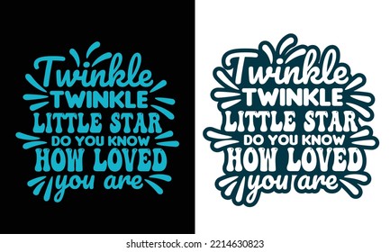 Baby or Children T shirt or sticker design