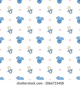 baby cloth seamless pattern background