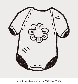 baby clothes doodle