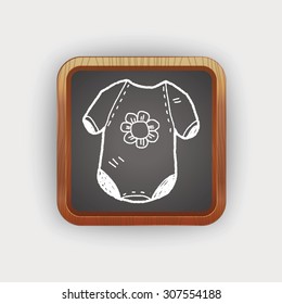 baby clothes doodle