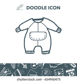 baby clothes doodle