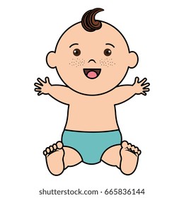 Baby clothes happy