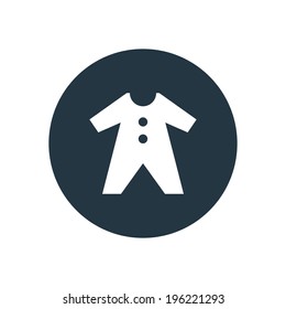 baby clothes icon