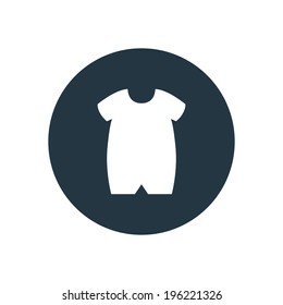 baby clothes icon