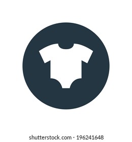 baby clothes icon