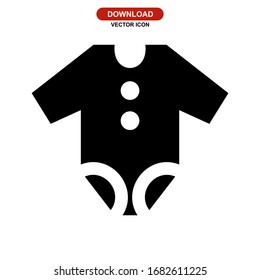 baby clothes icon or logo isolated sign symbol vector illustration - high quality black style vector icons
