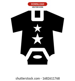 baby clothes icon or logo isolated sign symbol vector illustration - high quality black style vector icons
