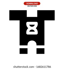 baby clothes icon or logo isolated sign symbol vector illustration - high quality black style vector icons
