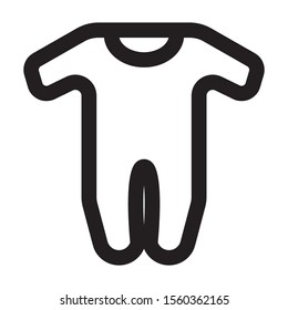 Baby clothes icon vector illustration