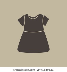 Baby clothes illustration, babywear, dress