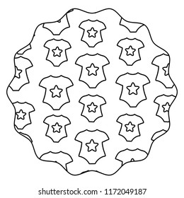 Baby clothes pattern 