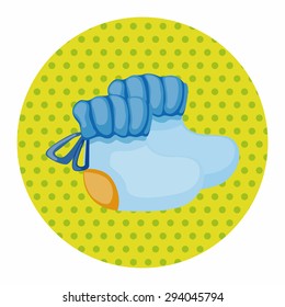 Baby clothes theme elements