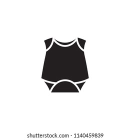 Baby clothes vector