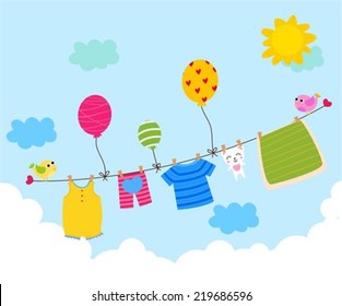 Baby Clothesline